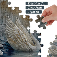 Swan Serenity Jigsaw Puzzle 1000 Pieces