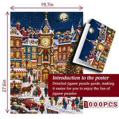 Snowy Bells Jigsaw Puzzle 1000 Piece