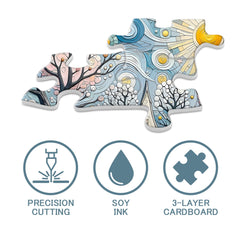 Rotating Light Town Jigsaw Puzzle 1000 Pieces