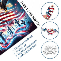 Honor & Freedom Jigsaw Puzzle 1000 Pieces