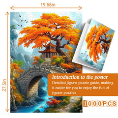 Pavilion by the River Jigsaw Puzzle 1000 Pieces