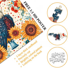 Patriotic Eagle Jigsaw Puzzle 1000 Pieces