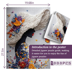 Butterfly Whisper Jigsaw Puzzle 1000 Pieces
