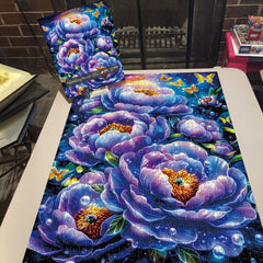 Puzzle „Funkelnde Blumen“, 1000 Teile