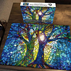 Puzzle d'arbre en verre vibrant 1000 pièces