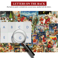 Weihnachtsgalerie-Puzzle 1000 Teile