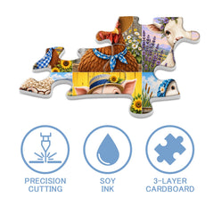 Farm Friends Jigsaw Puzzle 1000 Piece