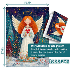 Christmas Angel Jigsaw Puzzle 1000 Piece