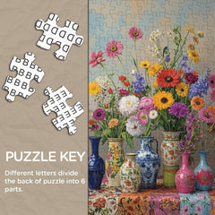 Blossom Vases Jigsaw Puzzle 1000 Pieces