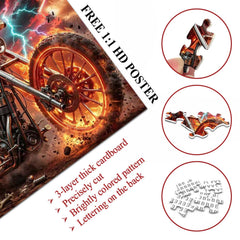Skeleton’s Hellride Jigsaw Puzzle 1000 Piece