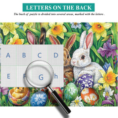 Puzzle de 1000 pièces Paradis des Lapins