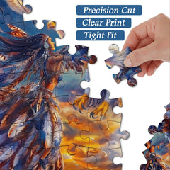 Eagle Spirit Embrace Jigsaw Puzzle 1000 Pieces