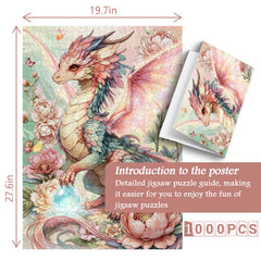 The Bloom Wyrm Jigsaw Puzzle 1000 Piece