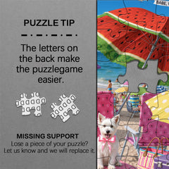 Summer Beach Rush Jigsaw Puzzle 1000 Pieces