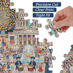 Fireworks & Freedom Jigsaw Puzzle 1000 Pieces