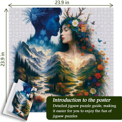 Bloom And Frost Jigsaw Puzzle 1000 Pieces