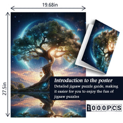 Serene Tree Jigsaw Puzzle 1000 Pieces