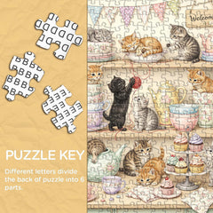 Fairytale Kitties Jigsaw Puzzle 1000 Piece