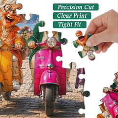 Scooter Squad Jigsaw Puzzle 1000 Pieces