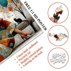 Quiet Reading Time Jigsaw Puzzle 1000 Pieces