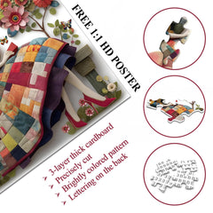 Patchwork Muse Jigsaw Puzzle 1000 Pieces