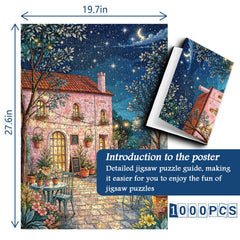 Starry Cafe Jigsaw Puzzle 1000 Piece