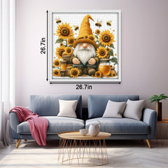 Sunflower Gnome Jigsaw Puzzle 1000 Pieces