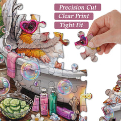 Bathing Guinea Pig Jigsaw Puzzle 1000 Pieces