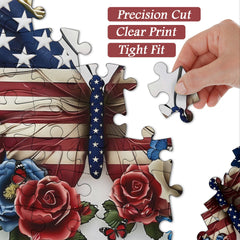 Wings of Patriotism Jigsaw Puzzle 1000 Pieces