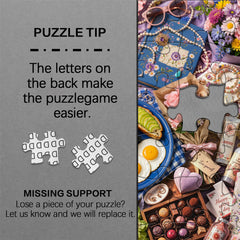 Sweet Petal Feast Jigsaw Puzzle 1000 Piece