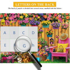 Gartenblüte Puzzle 1000 Teile