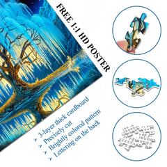 Magic Starlight Tree Jigsaw Puzzle 1000 Pieces