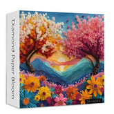 Diamond Paper Bloom Jigsaw Puzzle 1000 Pieces