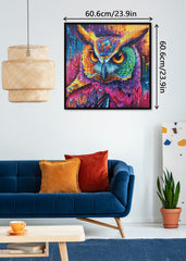 Buntes Eulen-Puzzle 1000 Teile