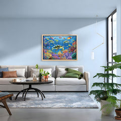 Puzzle en bois de tortue de mer 1000 pièces