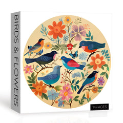 Puzzle en bois Oiseau & Fleur 1000 pièces