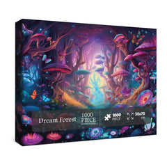 Puzzle en bois "Forêt de Rêve" 1000 pièces