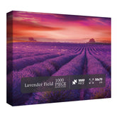 Lila Lavendel Puzzle 1000 Teile