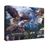 Puzzle en bois Aigle 1000 pièces