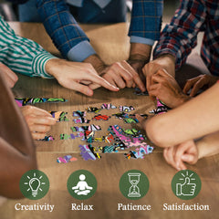 Puzzles en bois Mandala 1000 pièces