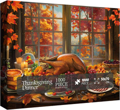 Puzzle de dînette de Thanksgiving 1000 pièces