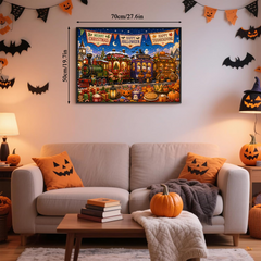 Seasonal Celebration Train Jigsaw Puzzle 1000 Piece