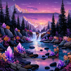 Amethyst Secret Realm Jigsaw Puzzle 1000 Pieces