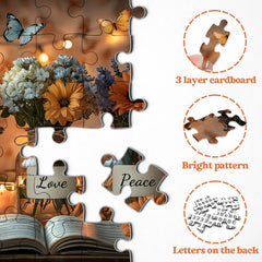 Cozy Flower Vases Jigsaw Puzzle 1000 Pieces