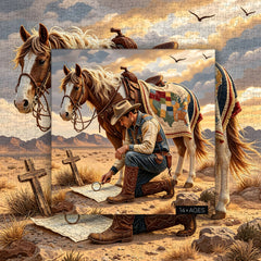 The Desert Prospector Jigsaw Puzzle 1000 Piece