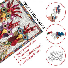 Patchwork Pals Jigsaw Puzzle 1000 Pieces