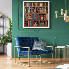 Cat’s Floral Library Puzzle de 1000 pièces