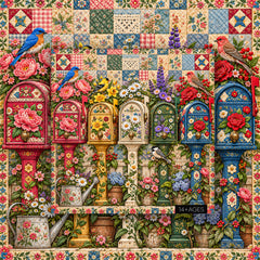 Letters from the Flower Garden Jigsaw Puzzle 1000 Piece
