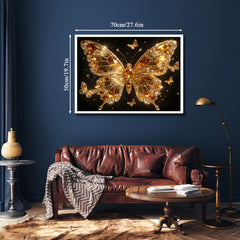 Midnight Gold Wings Jigsaw Puzzle 1000 Pieces