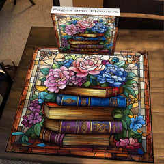 Puzzles Pages et Fleurs 1000 pièces